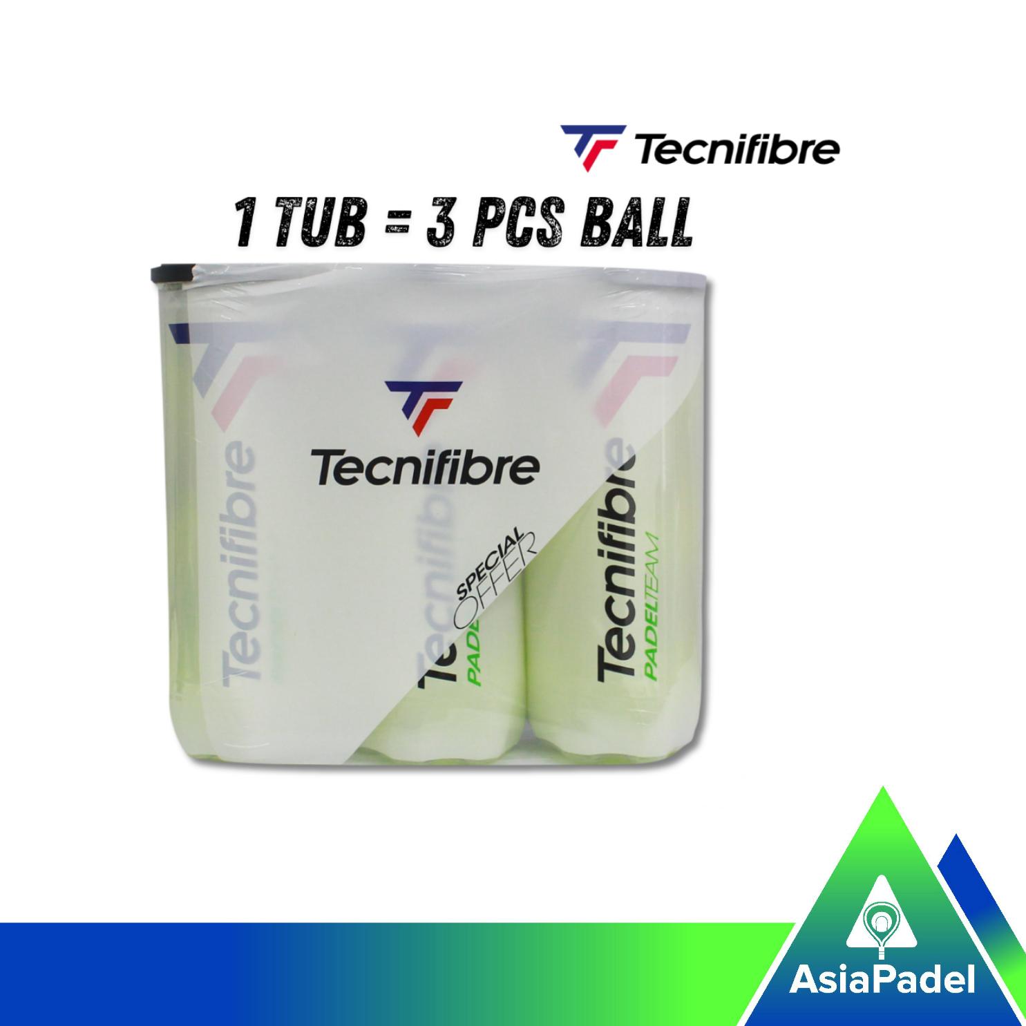 Padel Ball Technifibre Padel Team (3PC) | Bola Padel Technifibre Playability