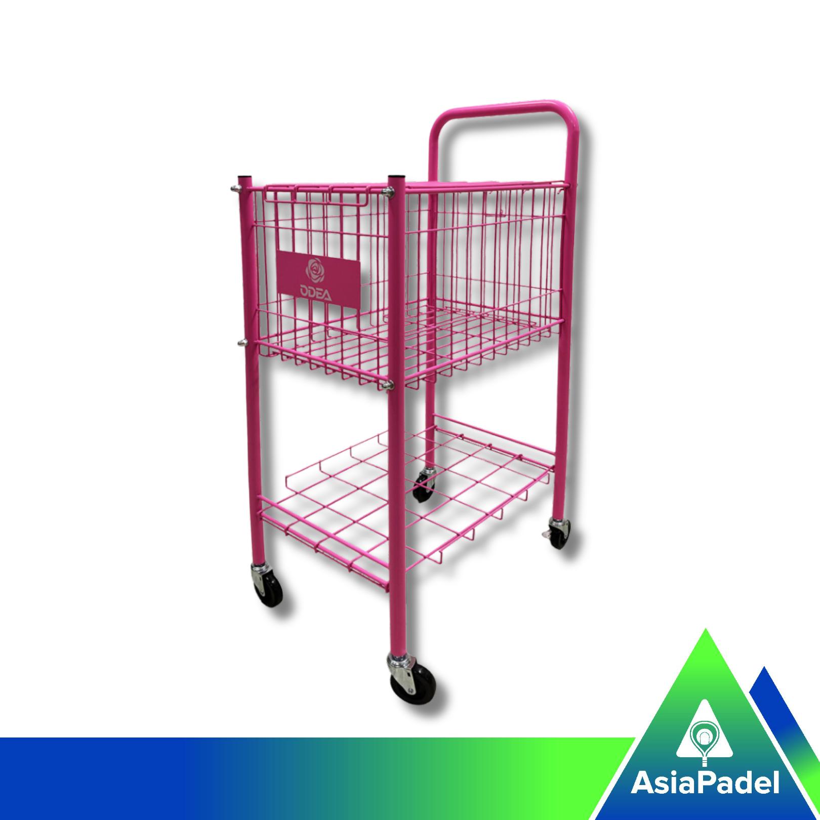 Cart Padelball Odea Metal Trolley | Keranjang Troli Bola Padel Tenis Odea Metal