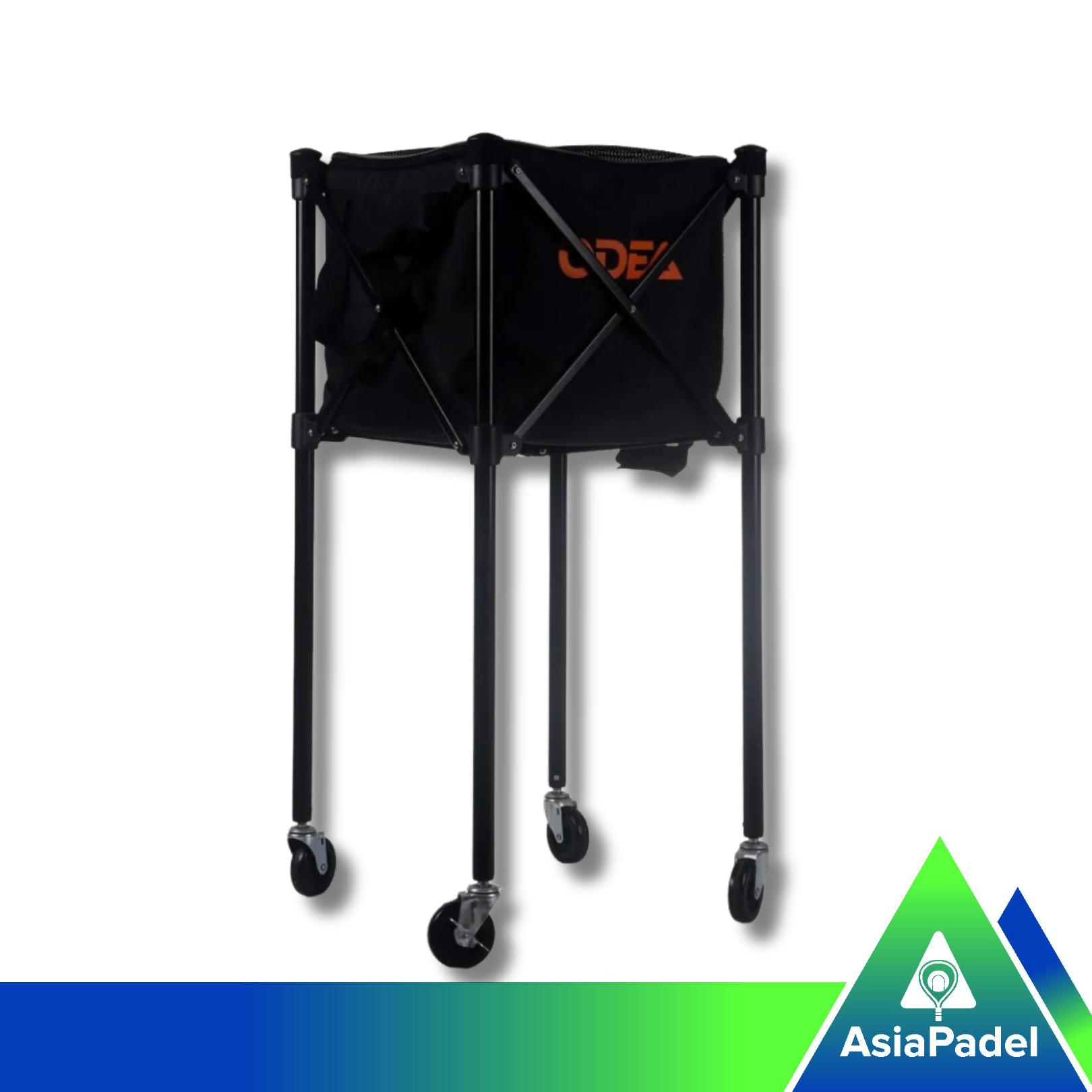 Cart Padelball Odea Portable | Keranjang Bola Padel Tenis Lipat dengan Roda