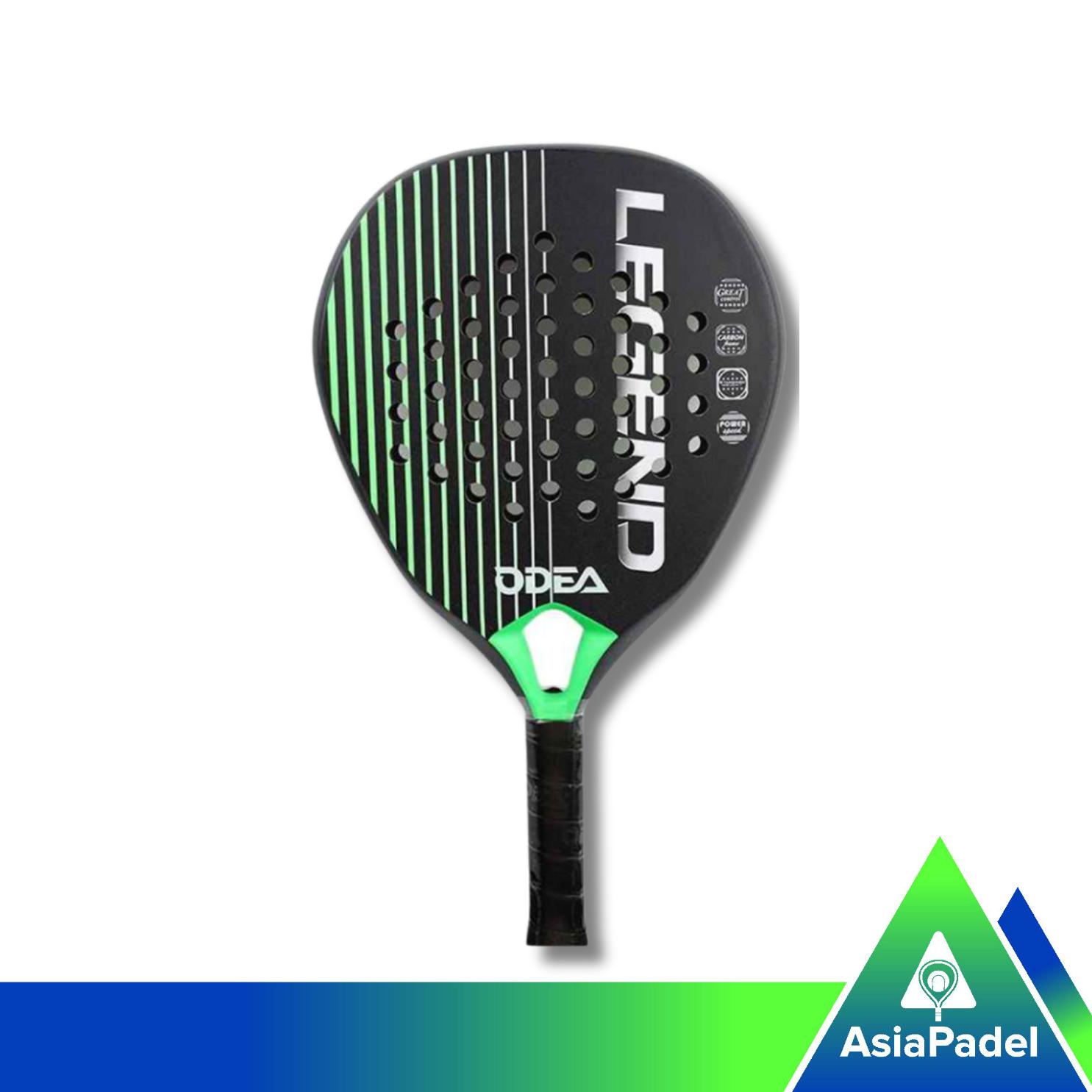 Racket Padel Odea Full Carbon Legend + Bag | Raket Padel Full Karbon Bonus Tas