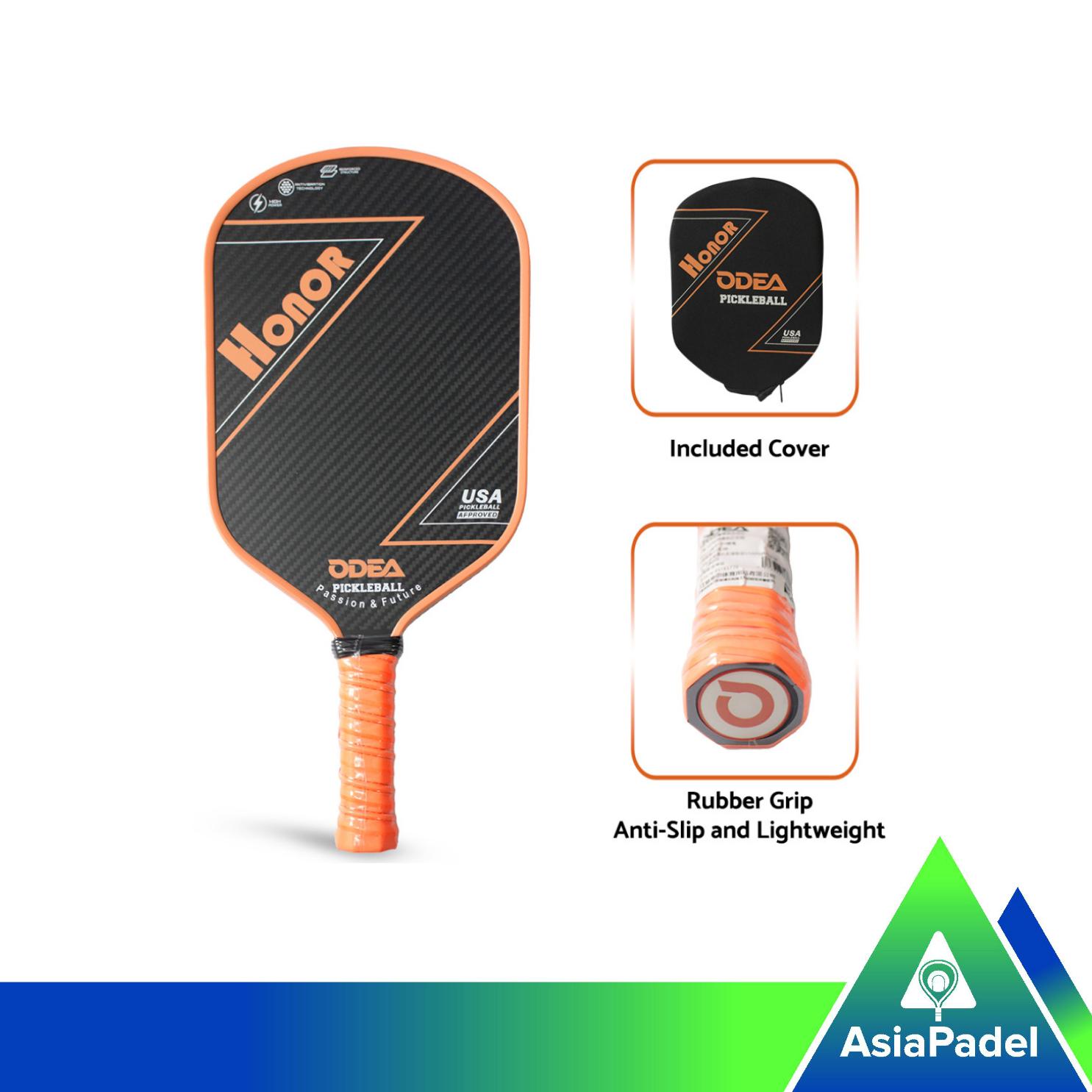 Racket Pickleball Odea Honor+ Bag | Raket Tenis Pickleball | Raket Pickleball Odea Honor + Tas