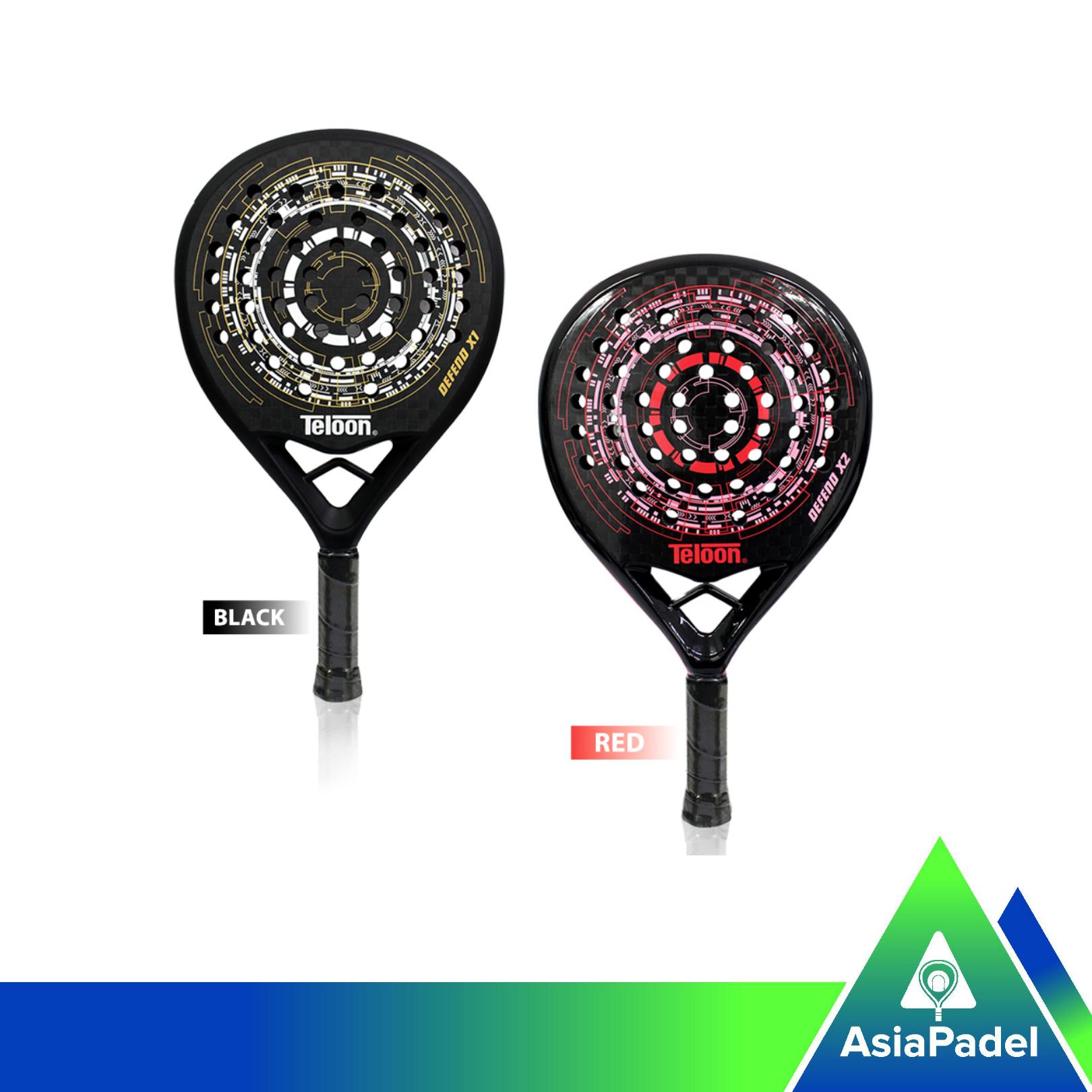 Racket Padel Teloon Defend Carbon 12K + Bag | Raket Tenis Padel