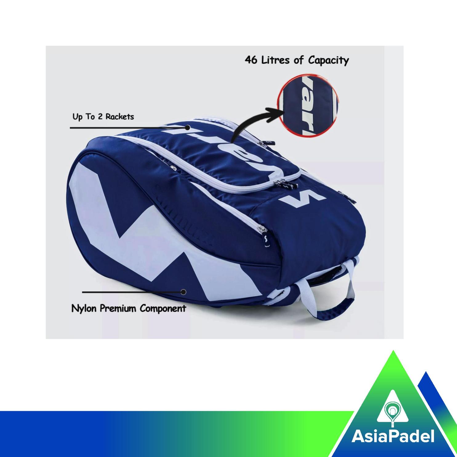 Bag Padel Varlion Summum Navy 2025 | Tas Ransel Raket Padel Varlion Biru Navy