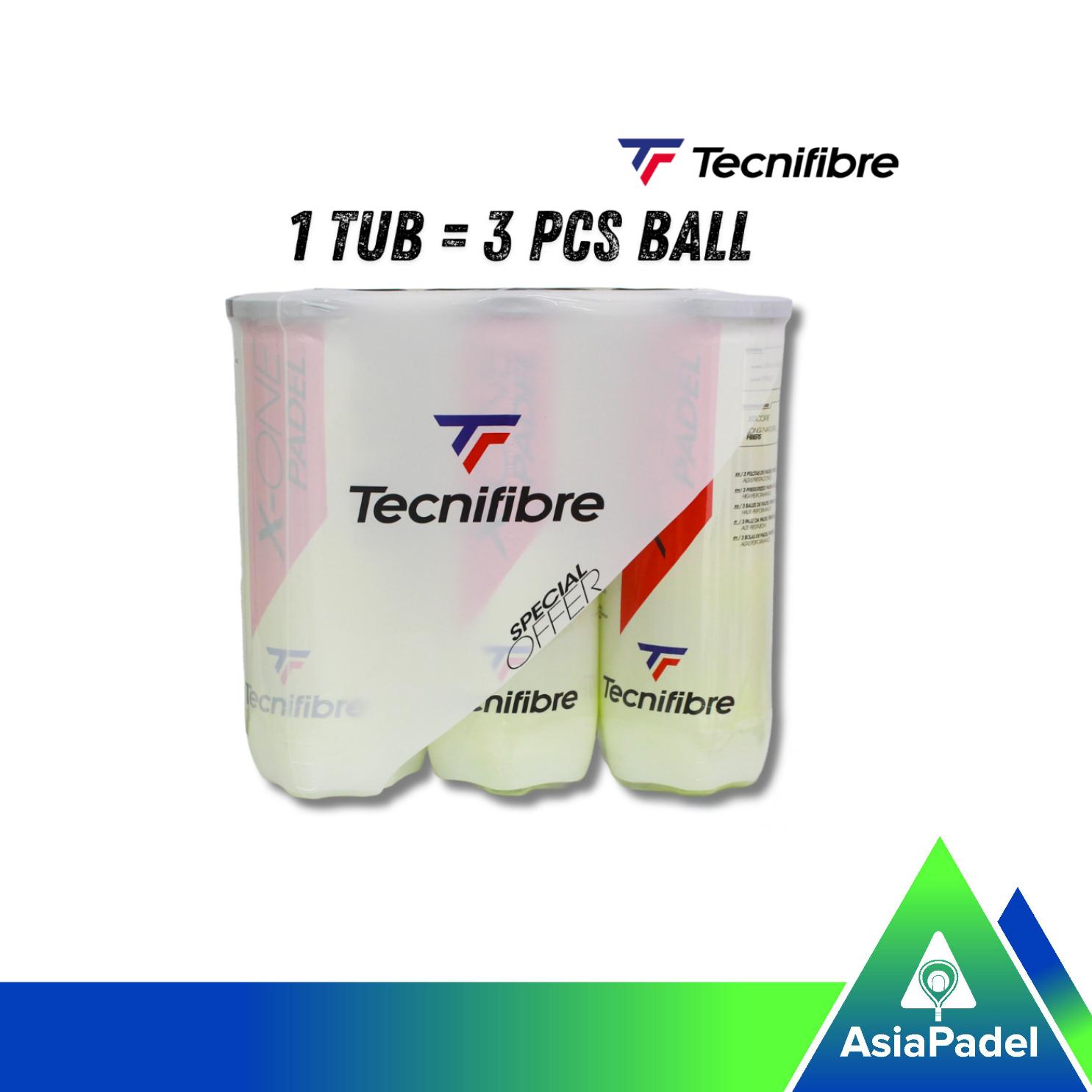 Padel Ball Technifibre X-One Padel (3PC) | Bola Padel Technifibre Speed Proffesional