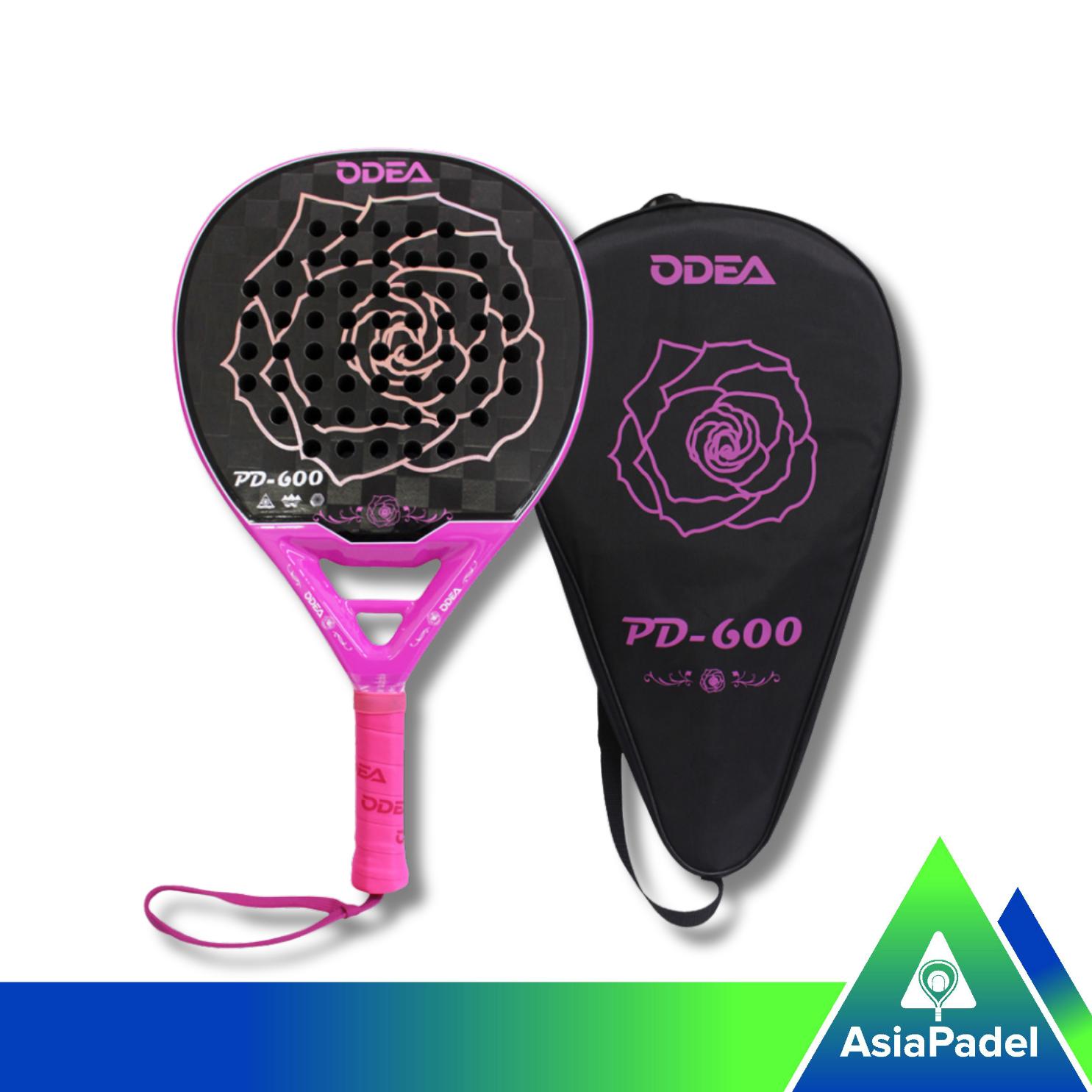 Racket Padel Odea PD-600 Carbon 18K + Bag | Raket Padel Serat Karbon 18K Bonus Tas