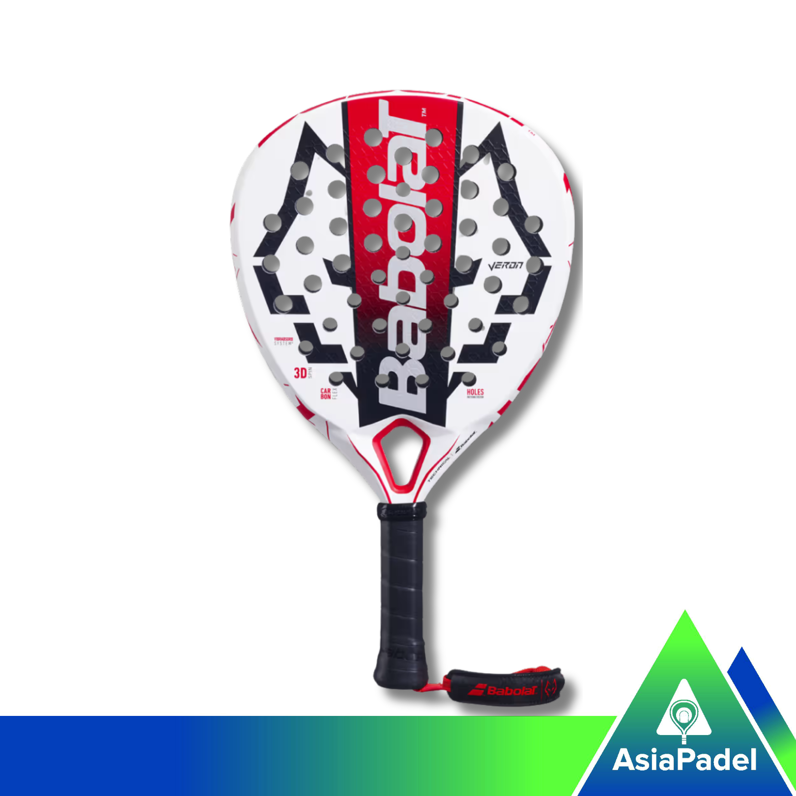 Babolat Technical Veron Juan Lebron Carbon Flex Padel Racket | Racket | Raket Padel Diamond 2025