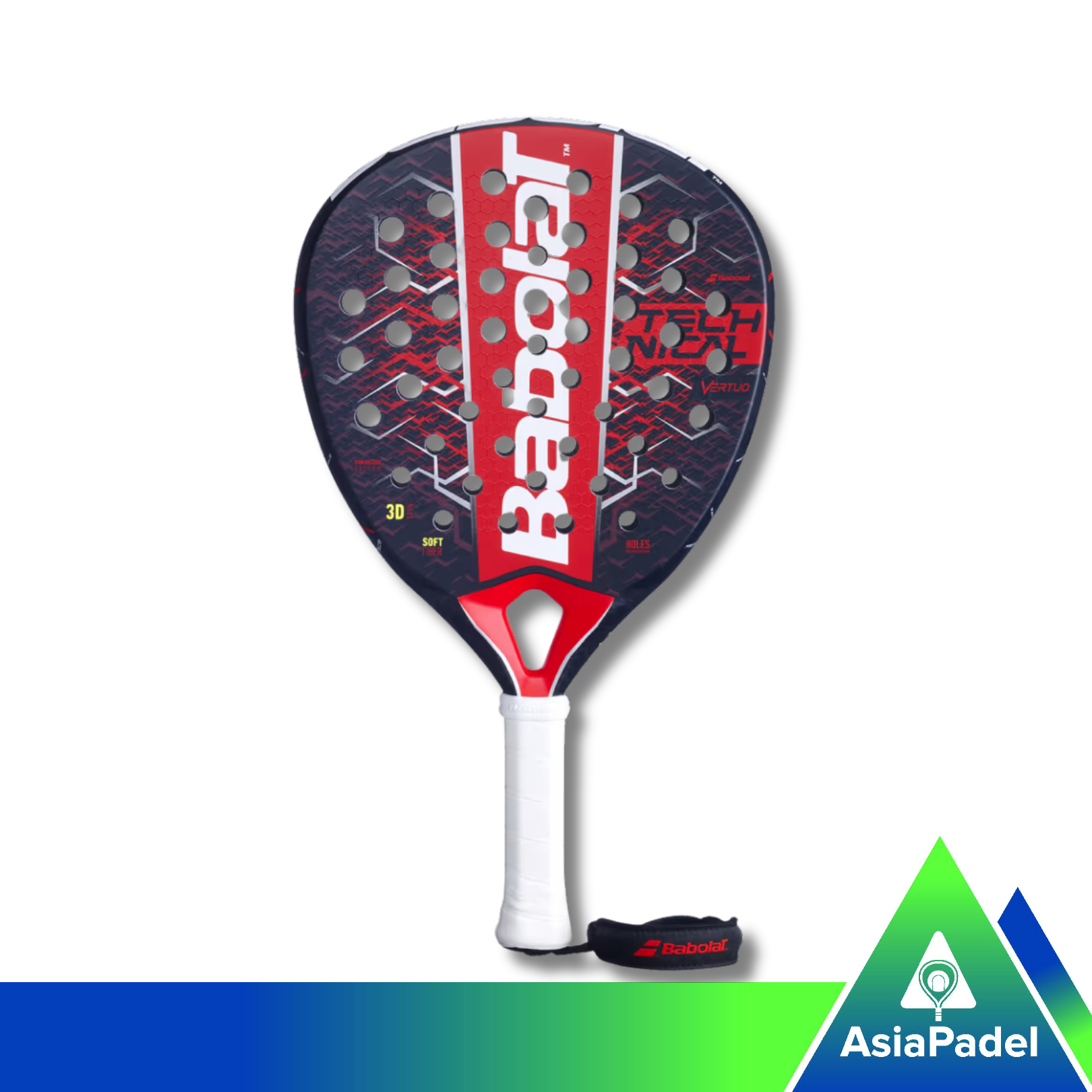 Babolat Technical Vertuo Fiberglass Padel Racket | Raket | Raket Padel Diamond 2025