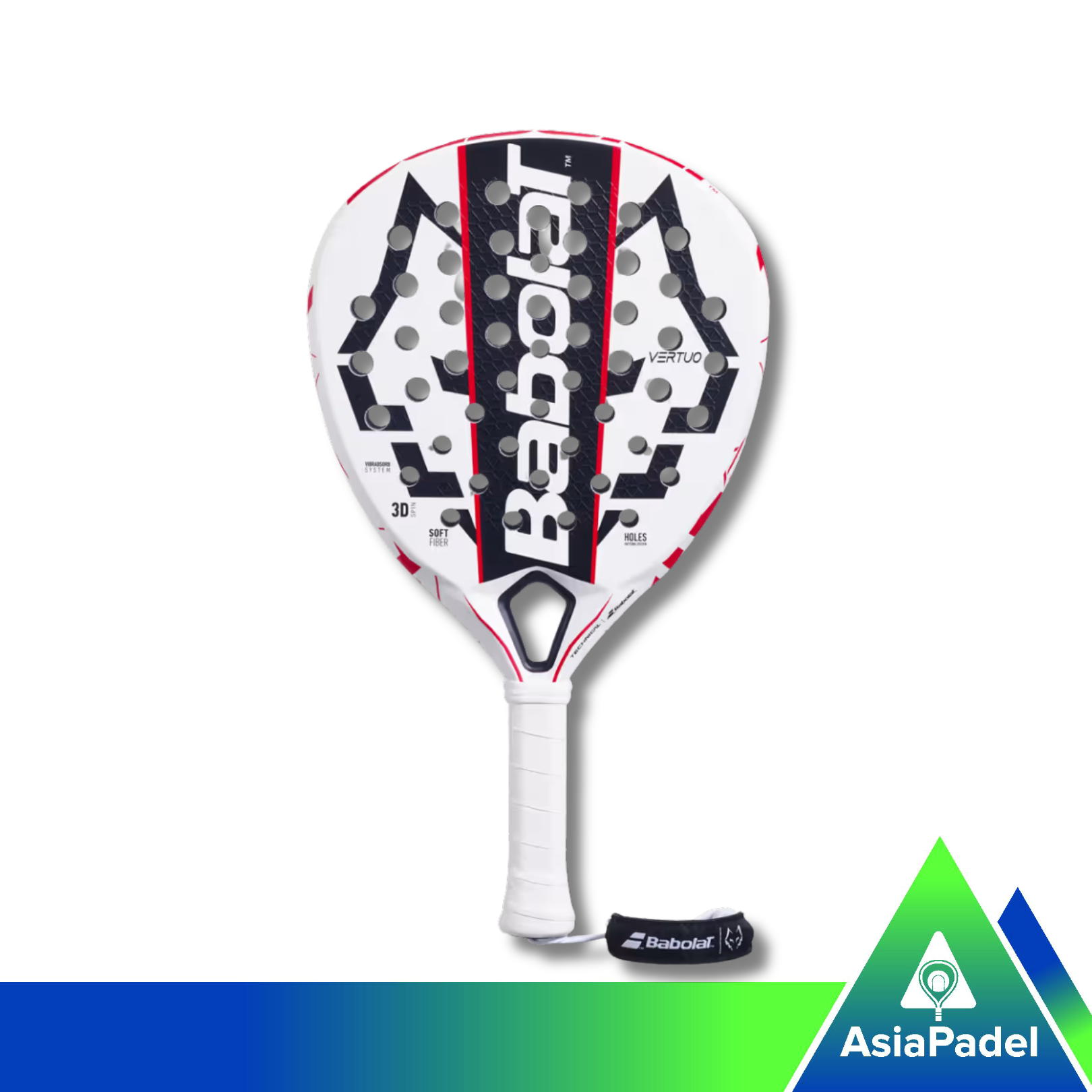 Babolat Technical Vertuo Juan Lebron Fiberglass Padel Racket | Racket | Raket Padel Diamond 2025