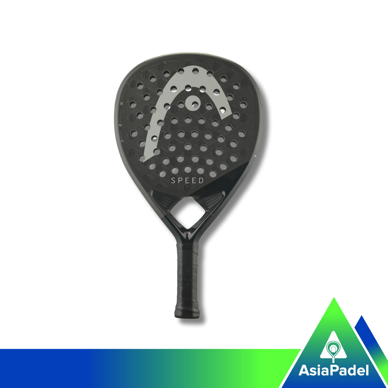 HEAD Speed Pro Hybrid Woven Padel Racket | Racket | Raket Padel Teardrop