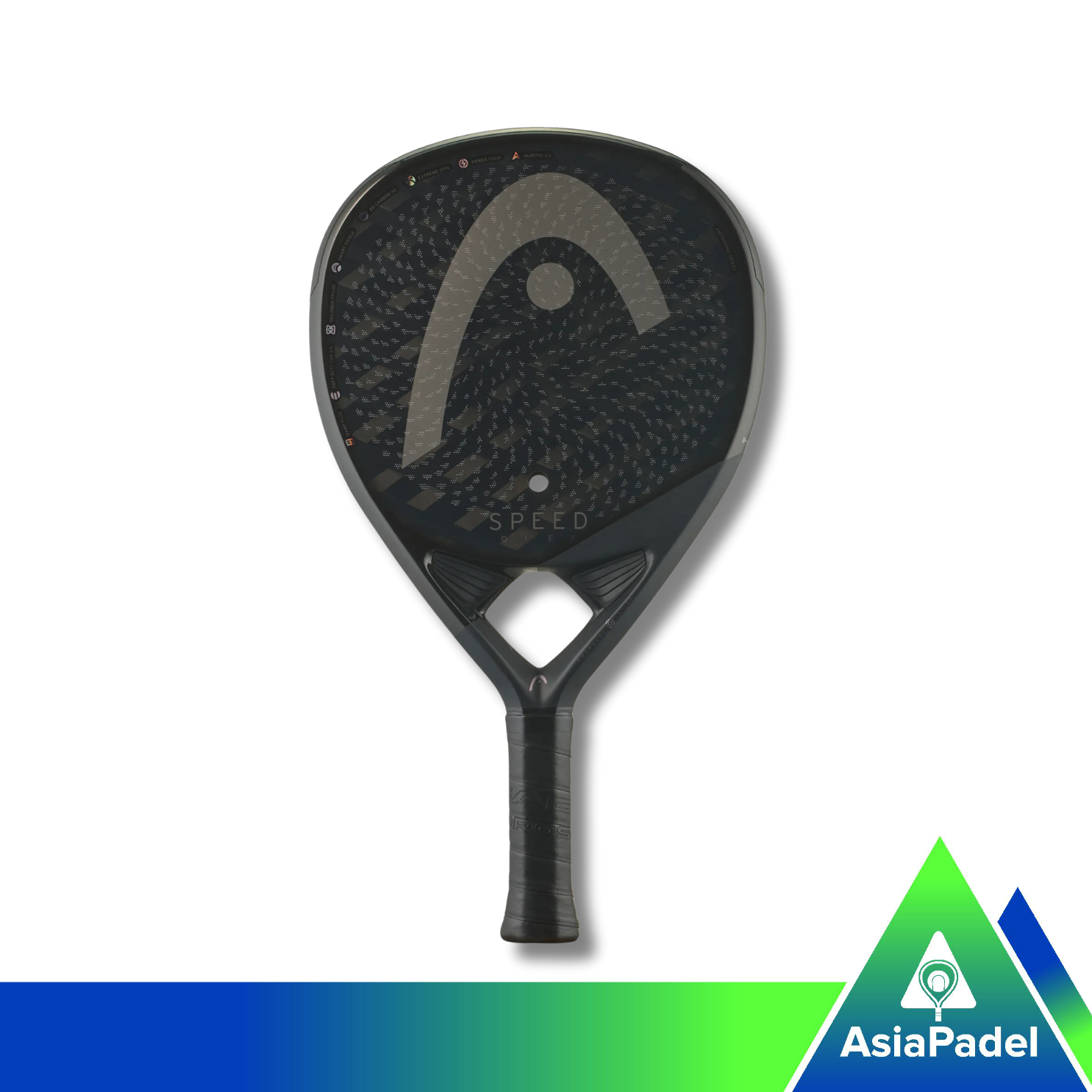 HEAD Speed One X Auxetic 2.0 Padel Racket | Raket | Raket Padel Hybrid woven