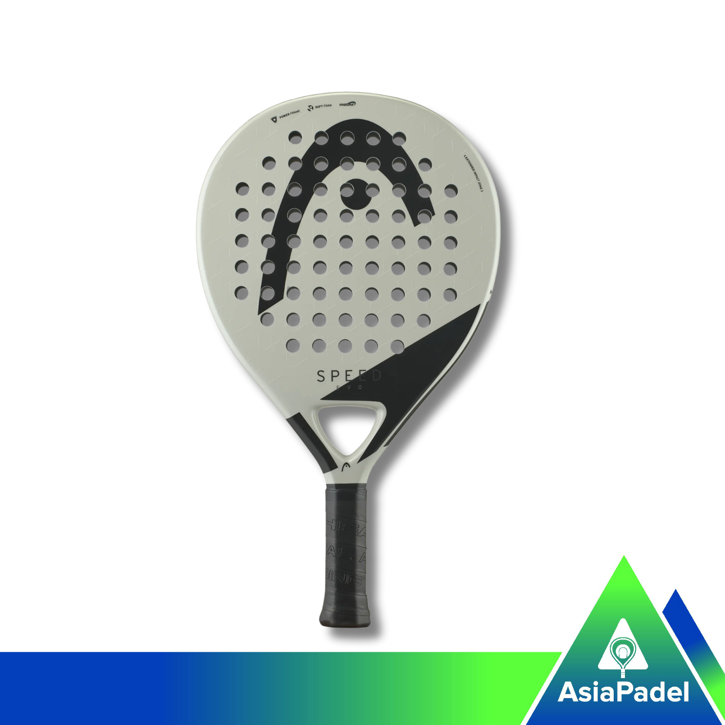 HEAD Evo Speed Fiberglass Padel Racket | Raket | Raket Padel Teardrop