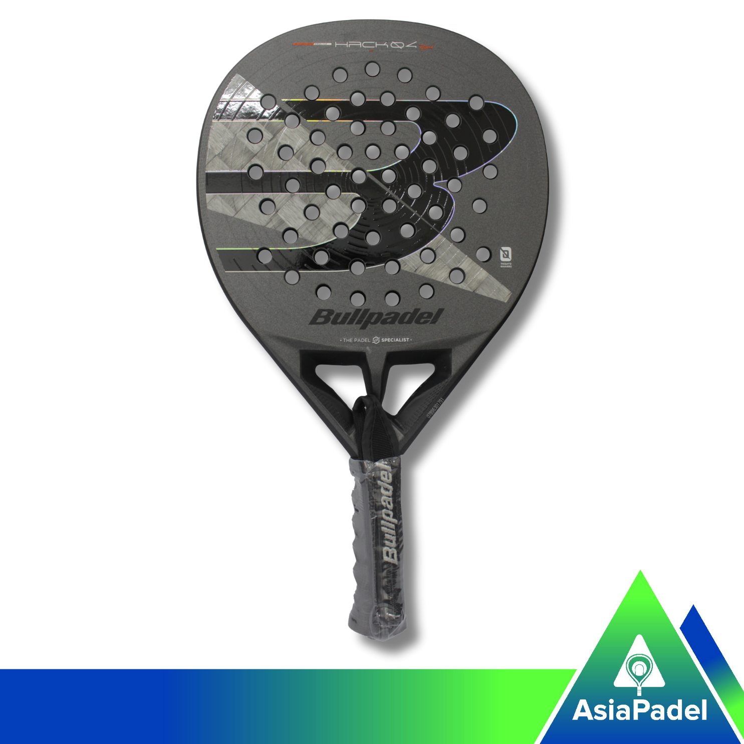 Bullpadel Hack 04 HYB Carbon A-18K Padel Racket | Racket | Raket Padel Hybrid 2026