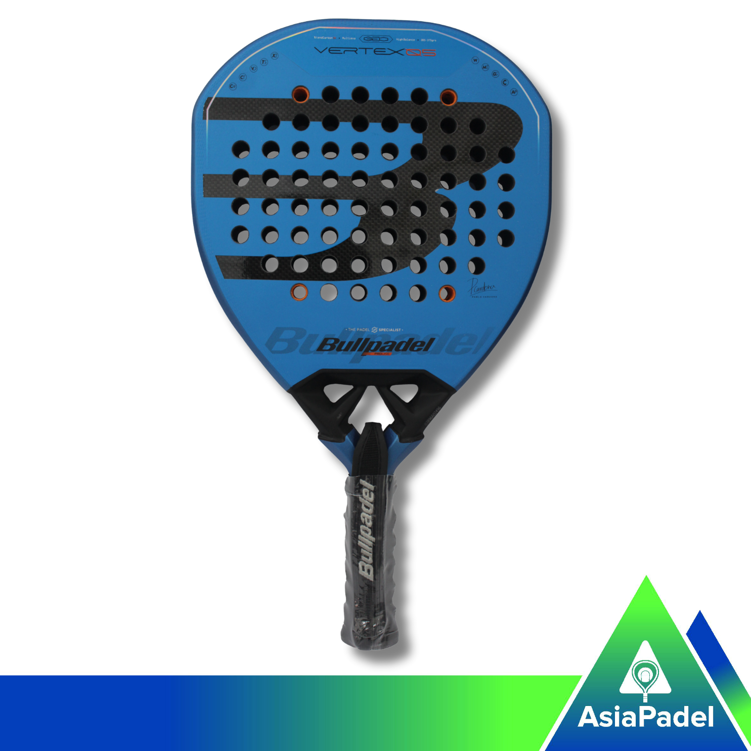 Bullpadel Vertex 05 GEO X-Tend Carbon 3K Padel Racket | Racket | Raket Padel Geometric