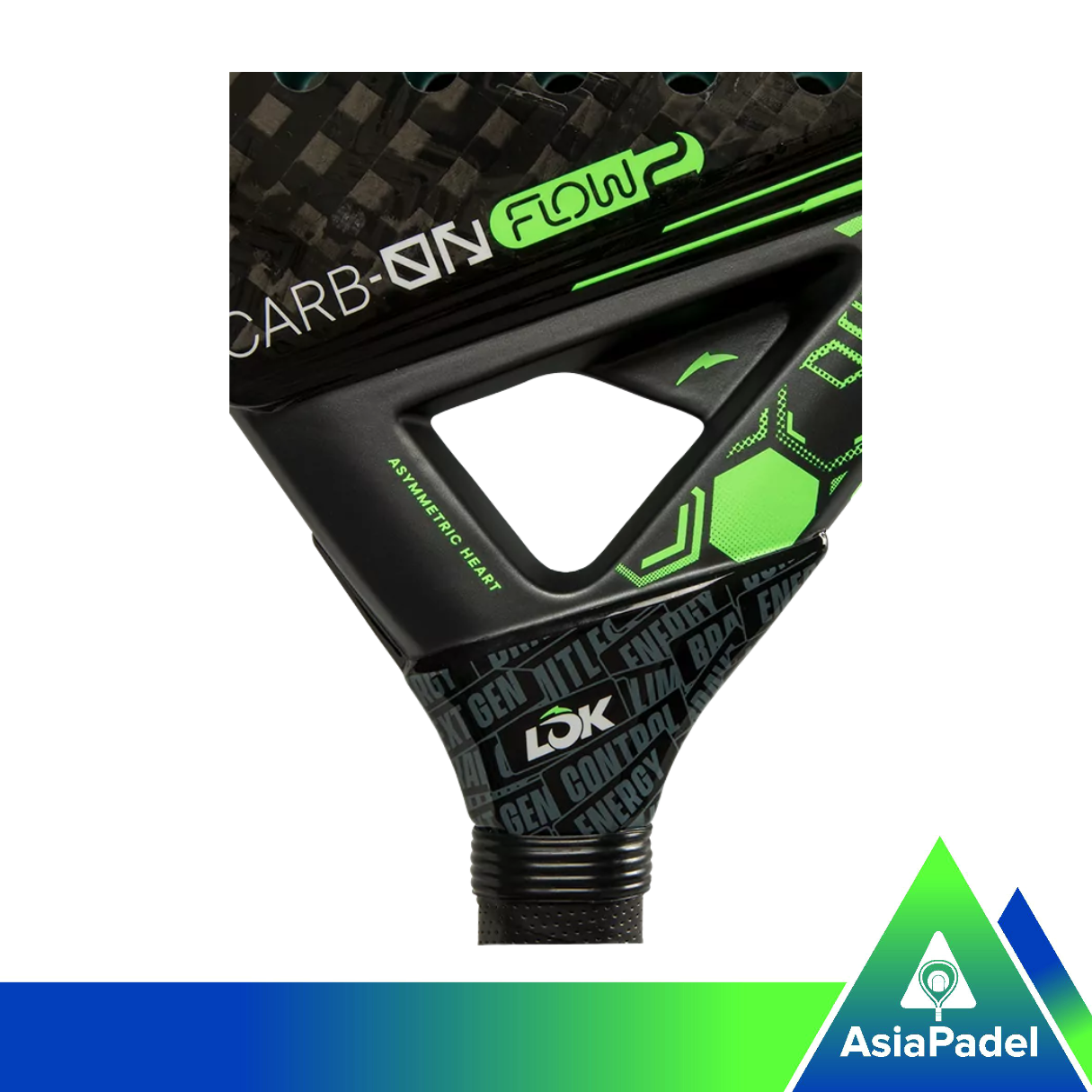 LÕK Carbon Flow Gen 2 racket (4)