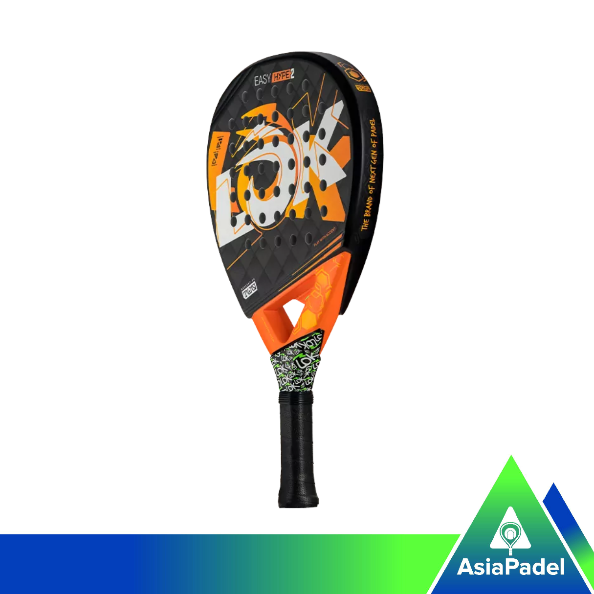 LÕK Easy Hype Gen 2 racket (2)