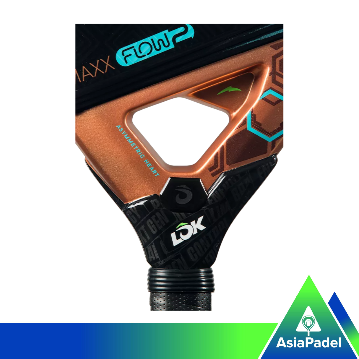 LÕK Maxx Flow Gen 2 Bea Caldera racket (5)