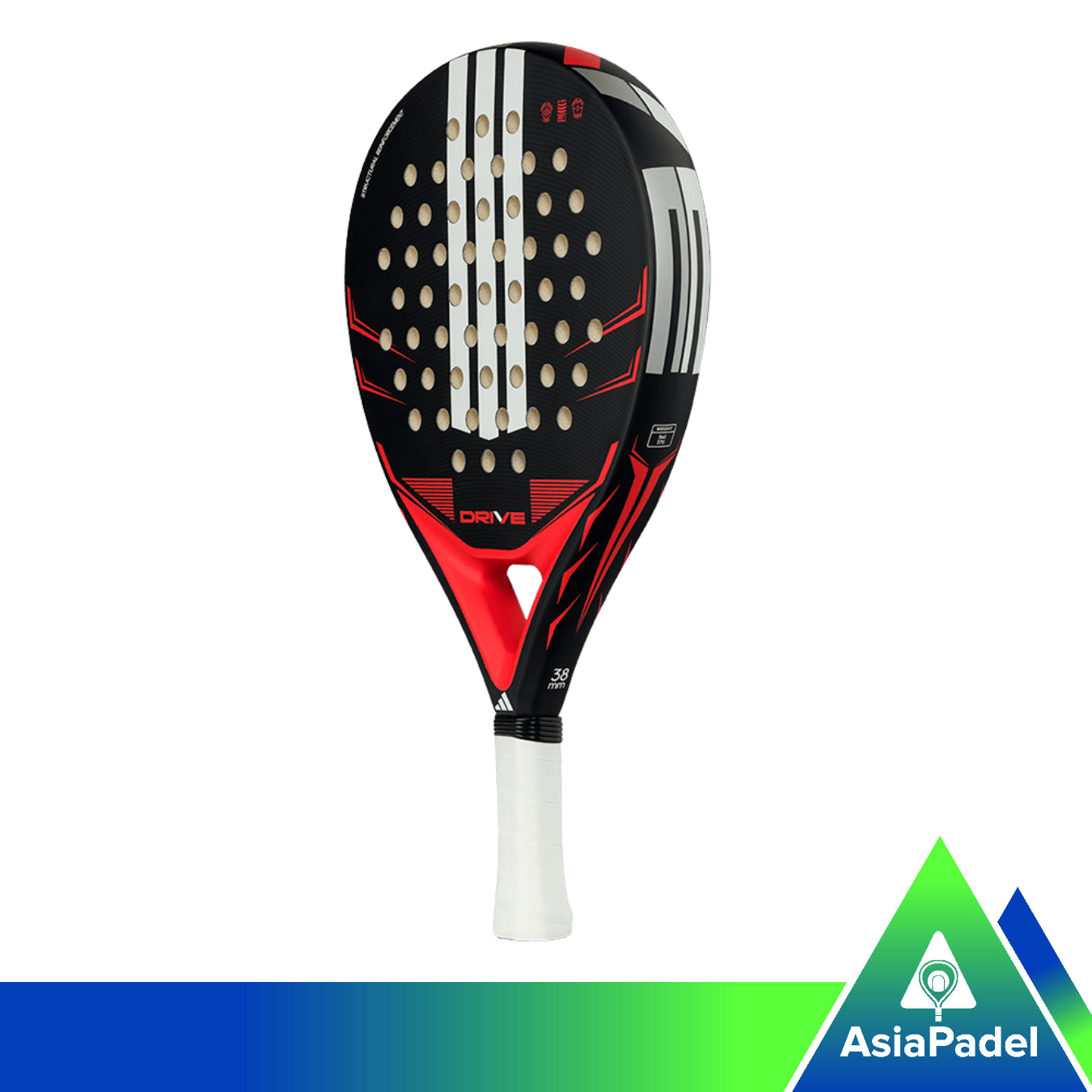 Padel racket adidas Drive Black 2026 (3)