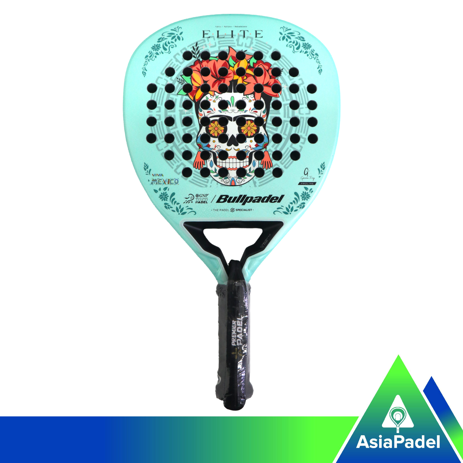 Bullpadel Elite MX 25 Fibrix LTD Padel Racket | Racket | Raket Padel Hybrid / Teardrop