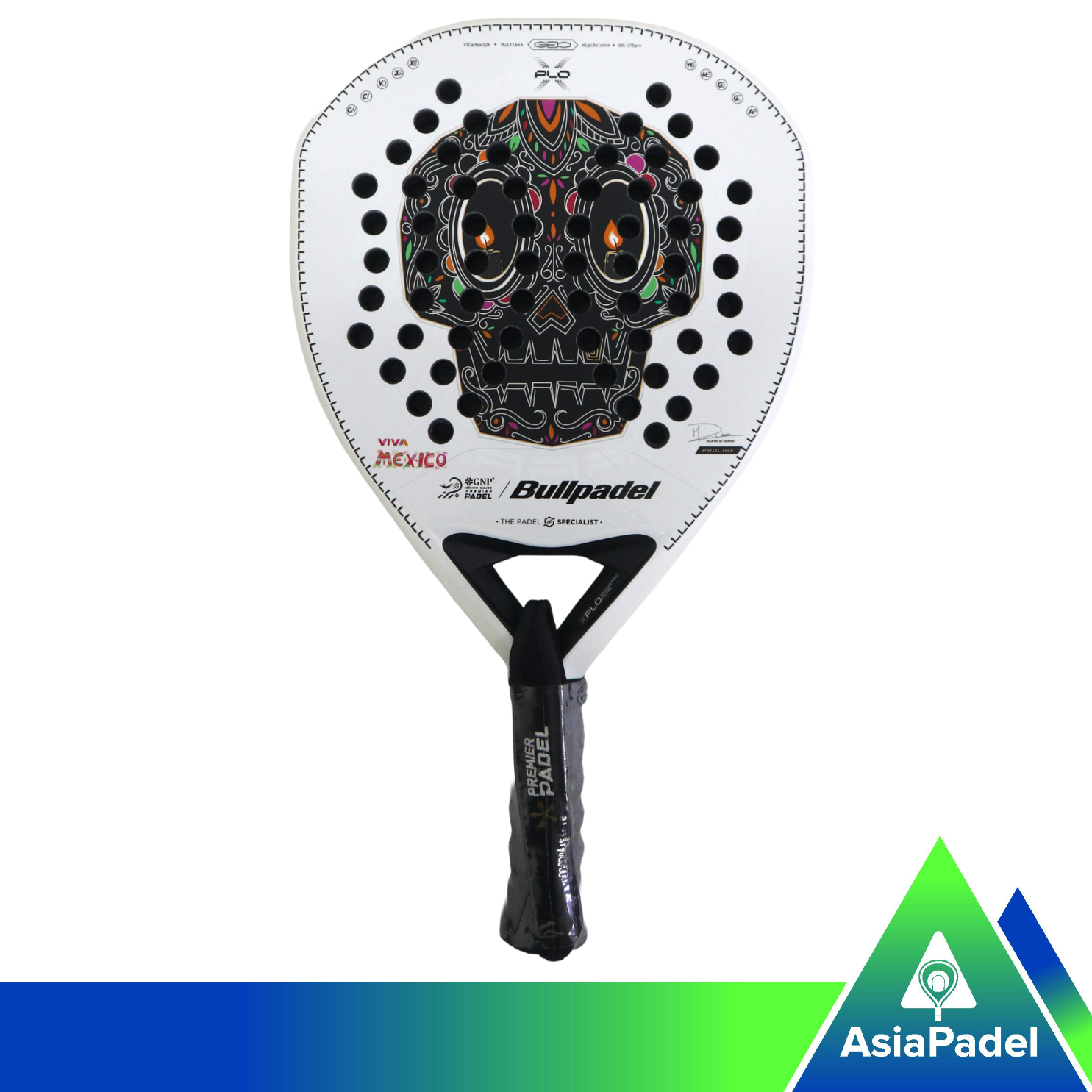 Bullpadel XPLO MX 25 Carbon 12K Padel Racket | Racket | Raket Padel Diamond / Geometric