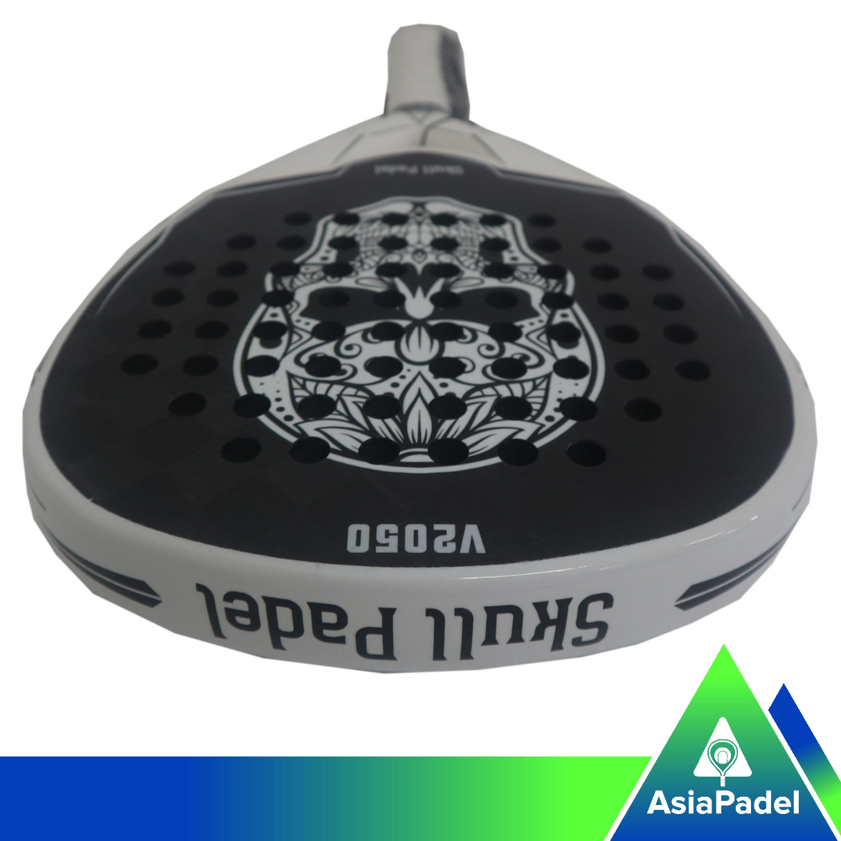 RACKET PADELBALL SKULL V2050 24K WHT_BLK (7)
